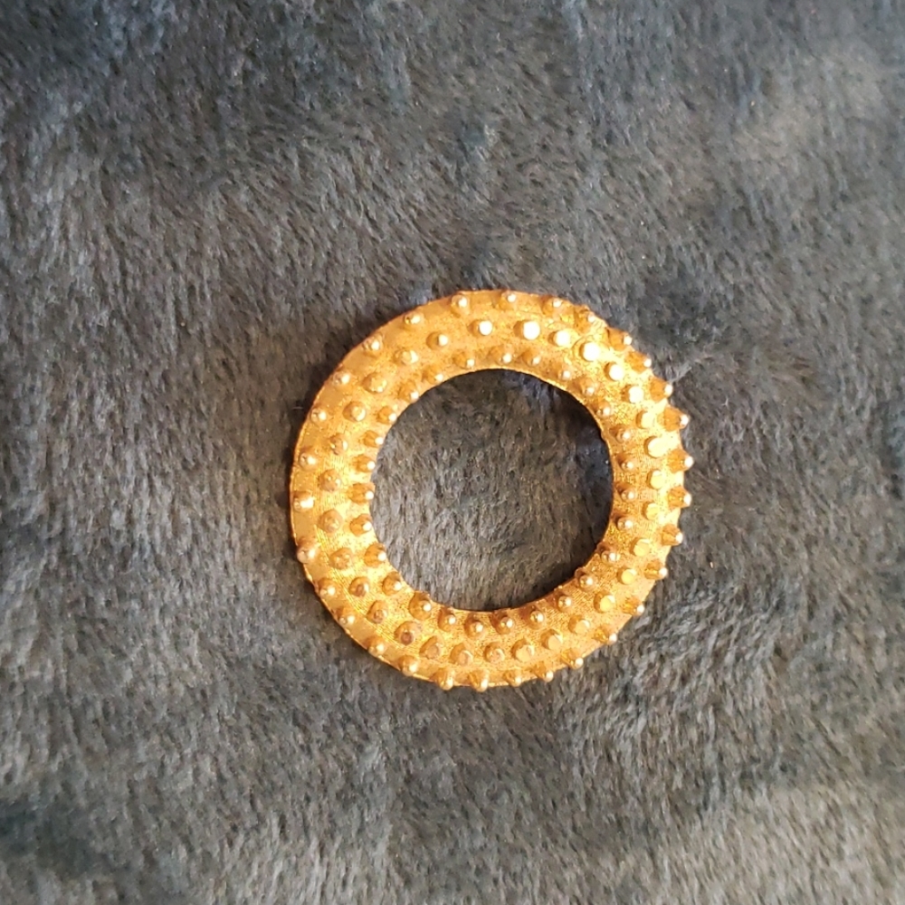 Mamselle Gold Brooch